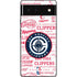 NBA Los Angeles Clippers Blast Logos Google Pixel 6 Skin